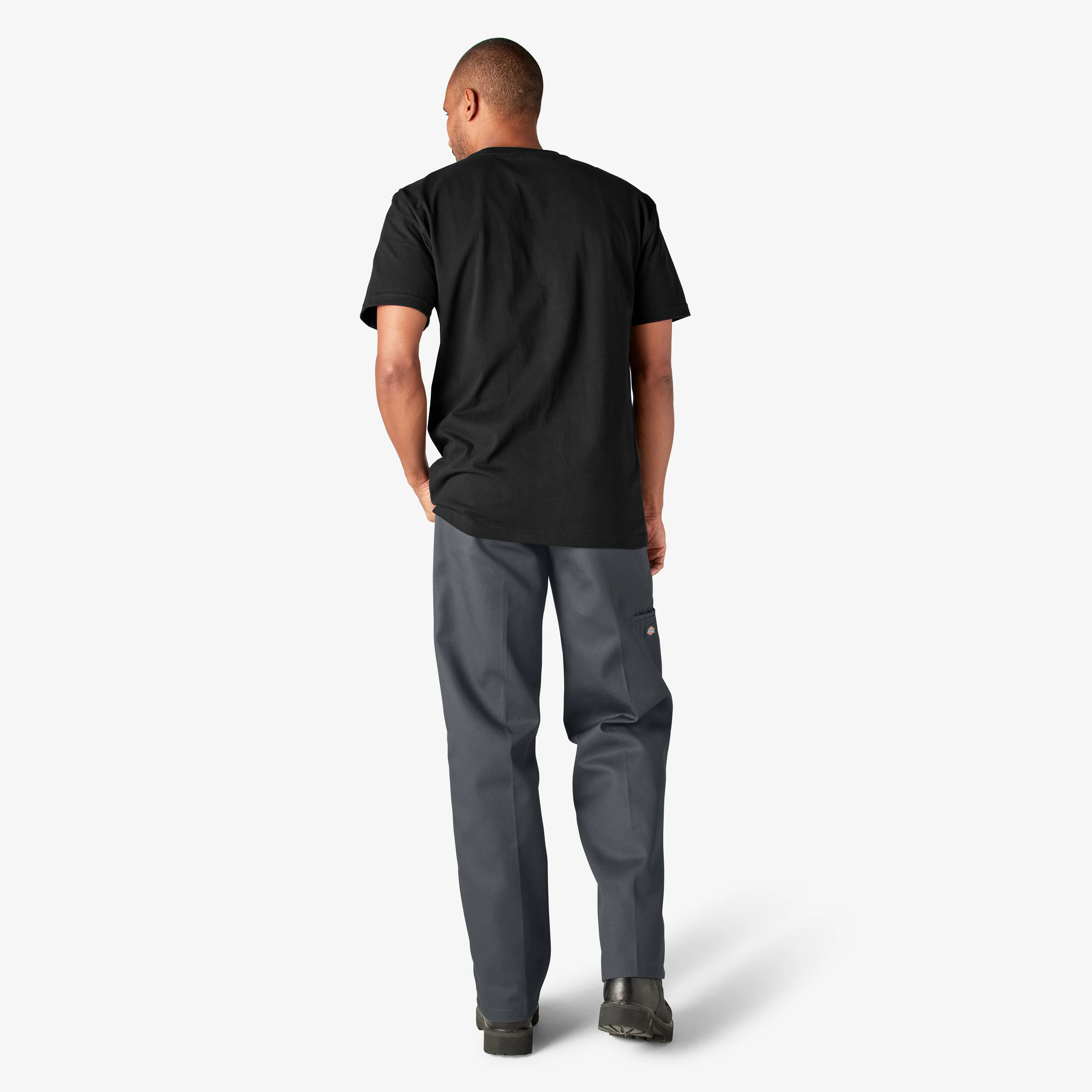 Heavyweight Short Sleeve Pocket T-Shirt - Image 6