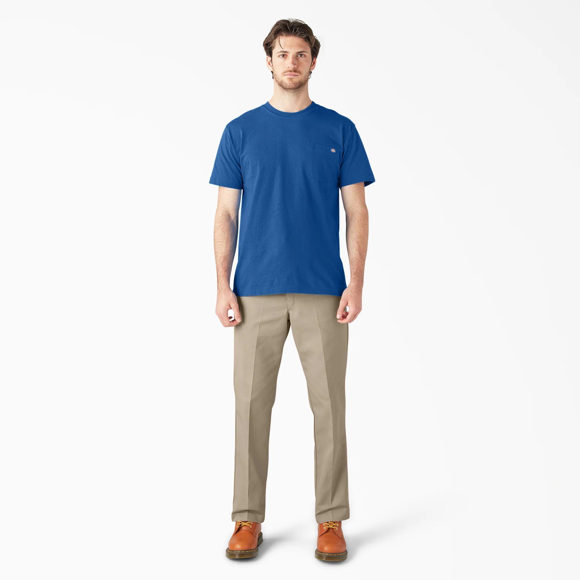 Heavyweight Short Sleeve Pocket T-Shirt - Image 5